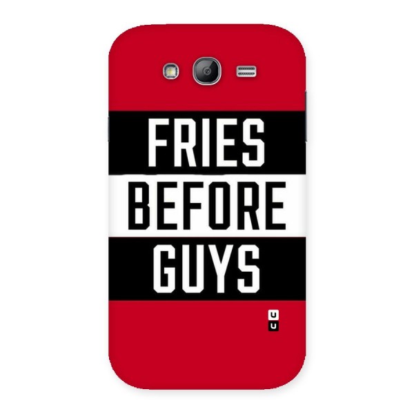 Fries Love Stripes Back Case for Galaxy Grand
