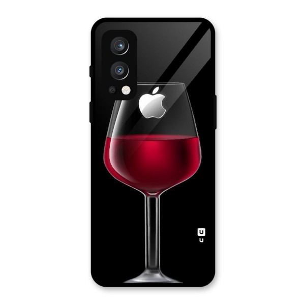 Fruit Printed Design Glass Back Case for OnePlus Nord 2 5G