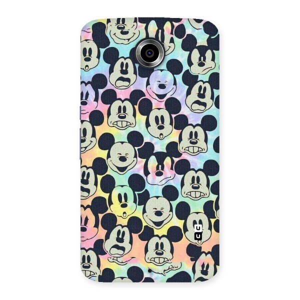 Fun Rainbow Faces Back Case for Nexsus 6