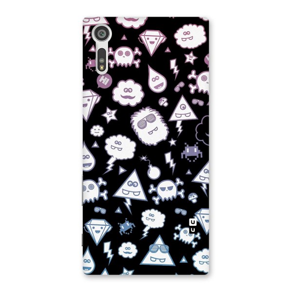Funny Faces Back Case for Xperia XZ