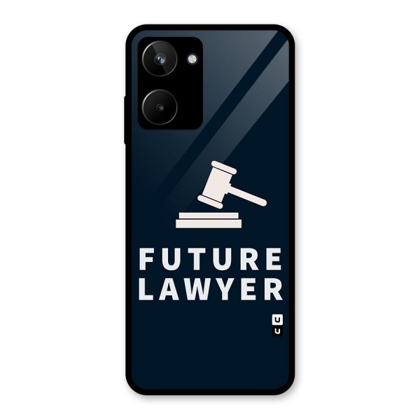 Future Lawyer Glass Back Case for Realme 10