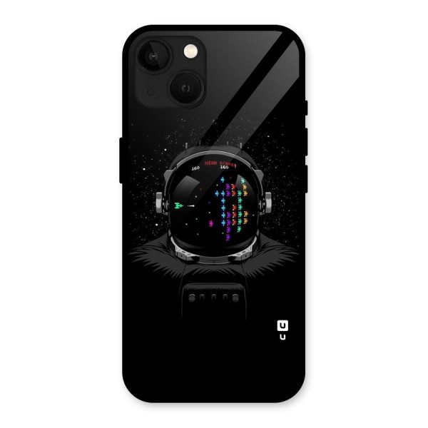 Gamer Head Glass Back Case for iPhone 13