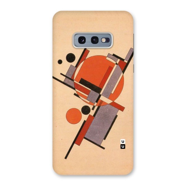 Geo Abstract Metrics Back Case for Galaxy S10e