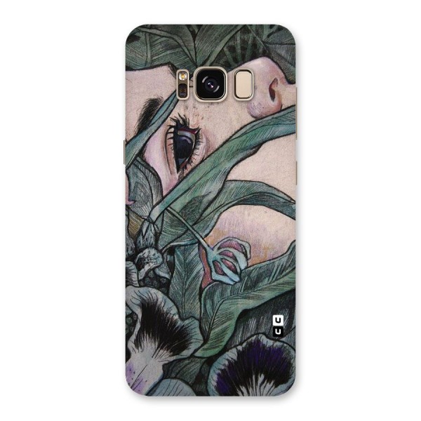Girl Grass Art Back Case for Galaxy S8