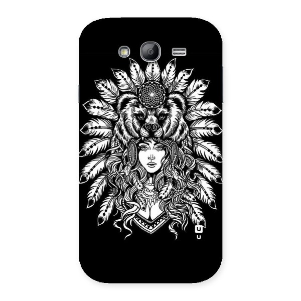 Girl Pattern Art Back Case for Galaxy Grand Neo