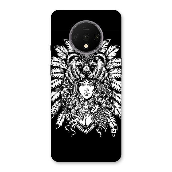 Girl Pattern Art Back Case for OnePlus 7T