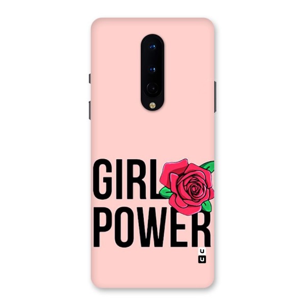 Girl Power Back Case for OnePlus 8