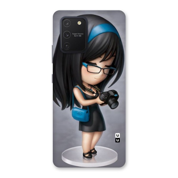 Girl With Camera Back Case for Galaxy S10 Lite