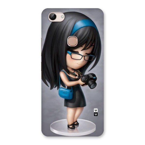 Girl With Camera Back Case for Vivo Y83