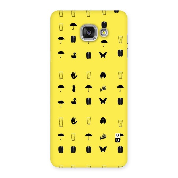 Glass Pattern Back Case for Galaxy A7 2016