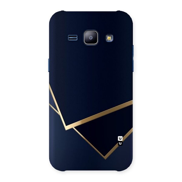 Gold Corners Back Case for Galaxy J1