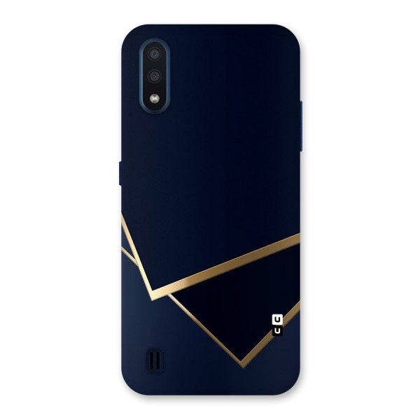 Gold Corners Back Case for Galaxy M01