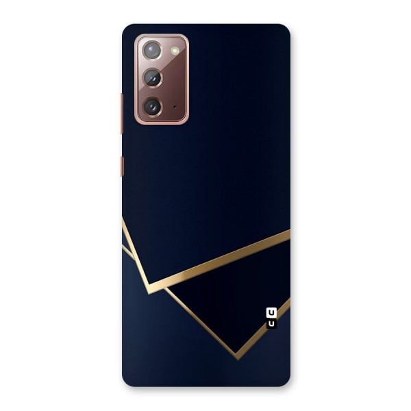 Gold Corners Back Case for Galaxy Note 20