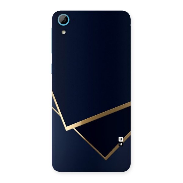 Gold Corners Back Case for HTC Desire 826