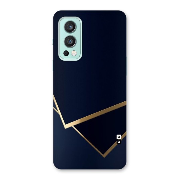 Gold Corners Back Case for OnePlus Nord 2 5G