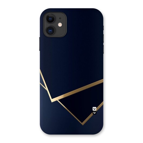 Gold Corners Back Case for iPhone 11