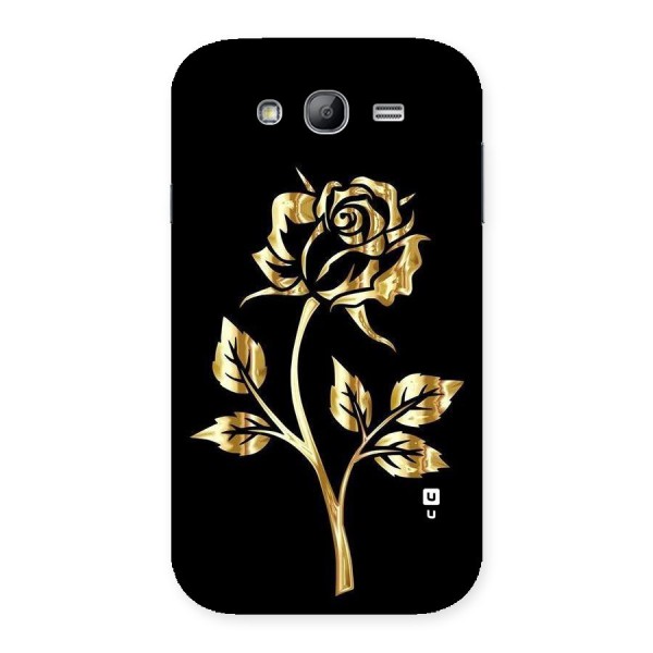 Gold Rose Back Case for Galaxy Grand