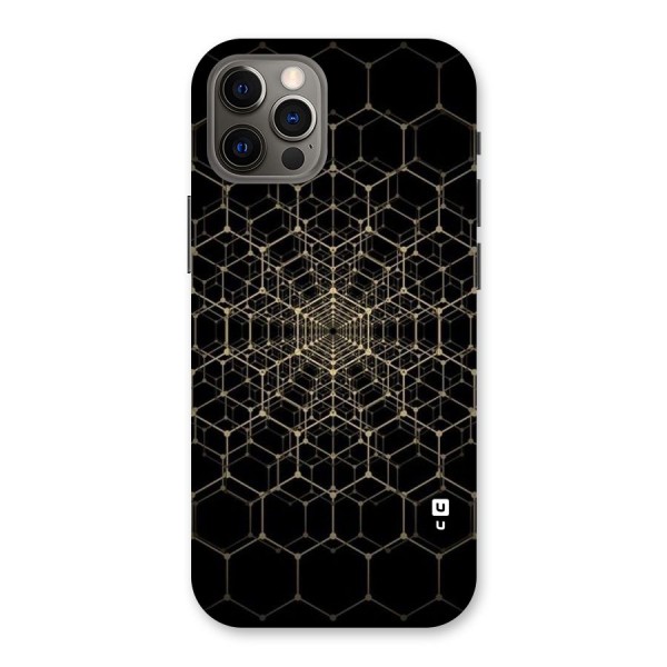 Gold Web Back Case for iPhone 12 Pro