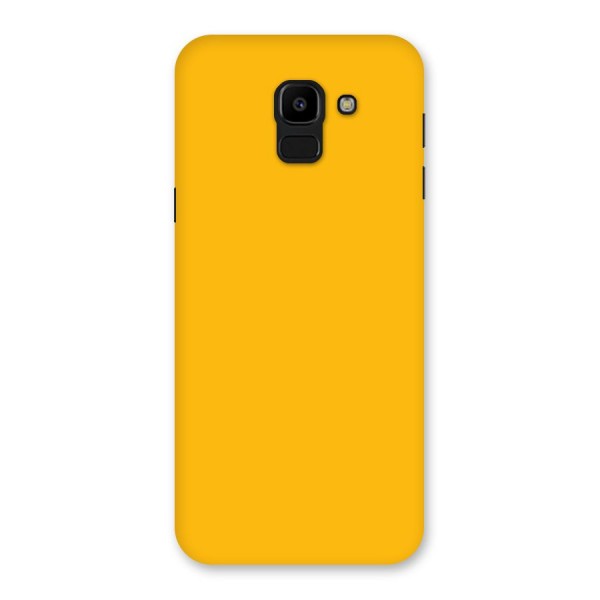 Gold Yellow Back Case for Galaxy J6