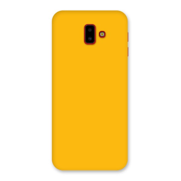 Gold Yellow Back Case for Galaxy J6 Plus