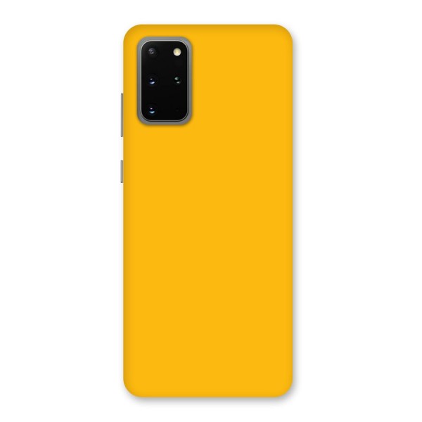 Gold Yellow Back Case for Galaxy S20 Plus