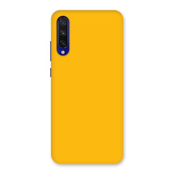 Gold Yellow Back Case for Mi A3