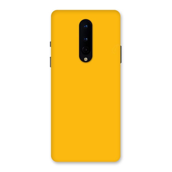 Gold Yellow Back Case for OnePlus 8