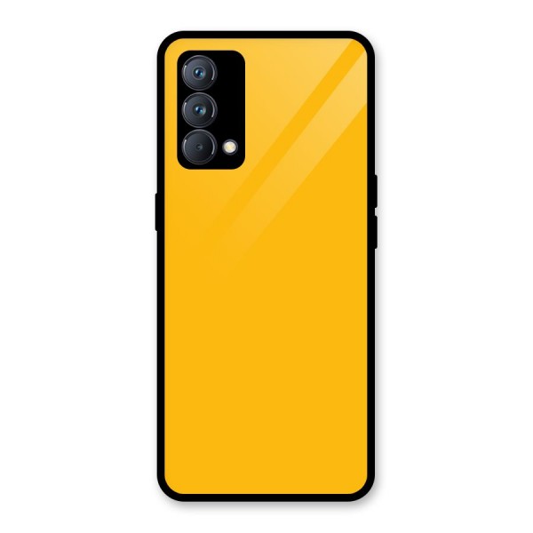 Gold Yellow Glass Back Case for Realme GT Master Edition