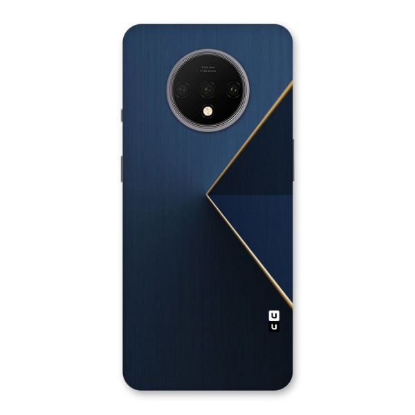 Golden Blue Triangle Back Case for OnePlus 7T
