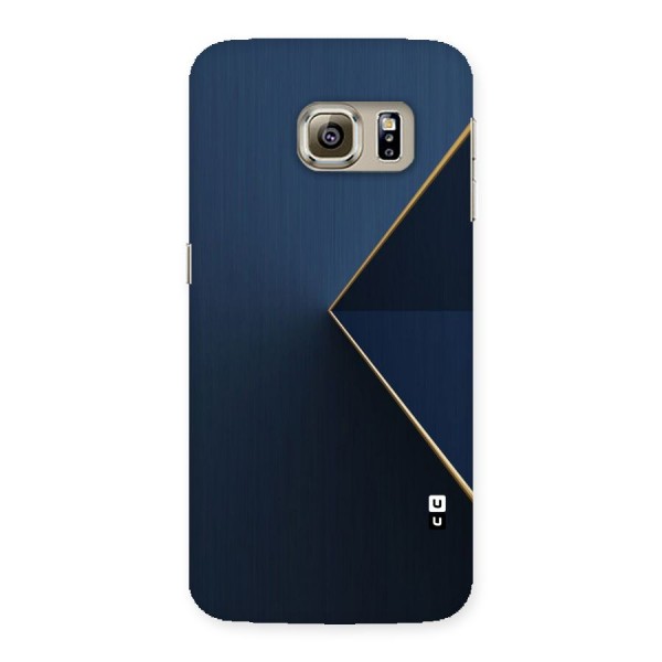 Golden Blue Triangle Back Case for Samsung Galaxy S6 Edge