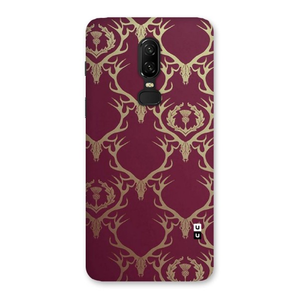 Golden Bull Design Back Case for OnePlus 6