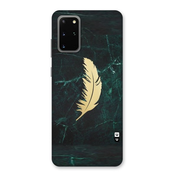 Golden Feather Back Case for Galaxy S20 Plus