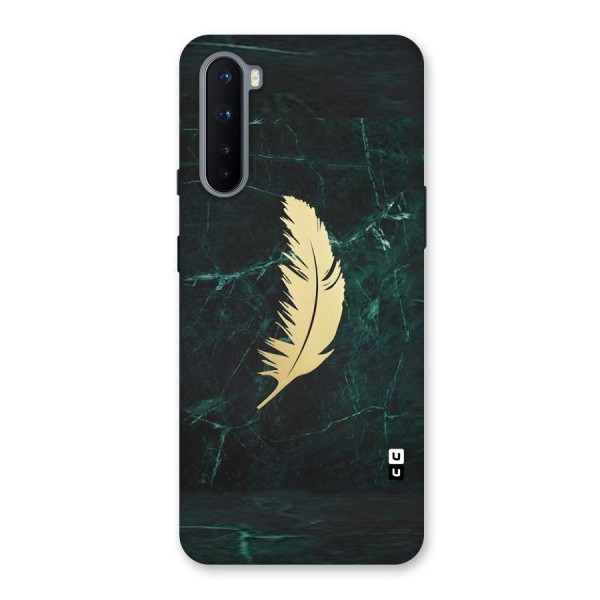 Golden Feather Back Case for OnePlus Nord