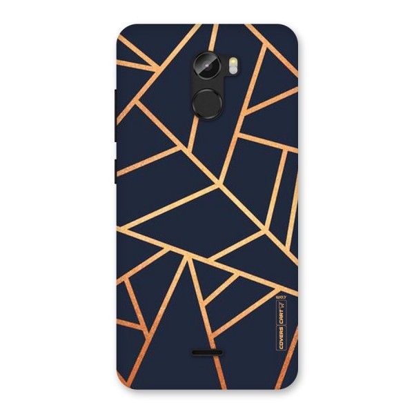 Golden Pattern Back Case for Gionee X1