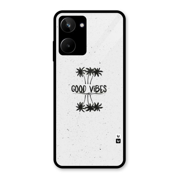 Good Vibes Rugged Glass Back Case for Realme 10