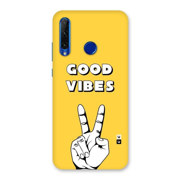 Good Vibes Victory Back Case for Honor 20i