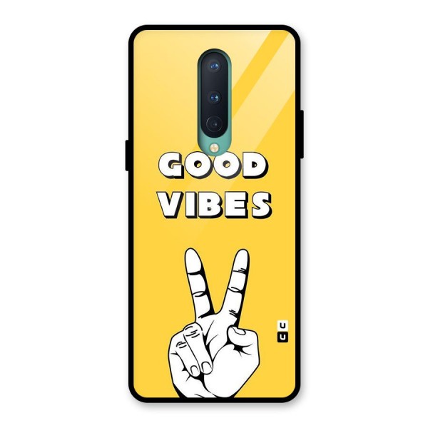 Good Vibes Victory Glass Back Case for OnePlus 8