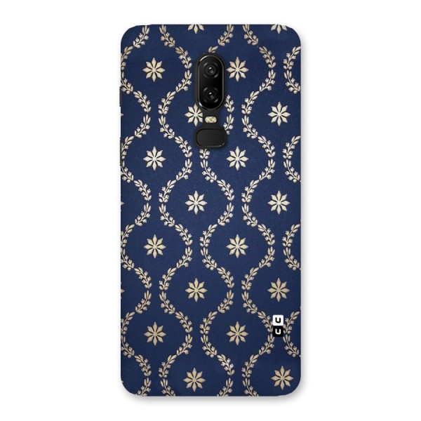 Gorgeous Gold Leaf Pattern Back Case for OnePlus 6