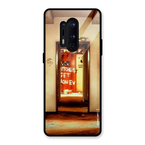 Grafitty Door Glass Back Case for OnePlus 8 Pro