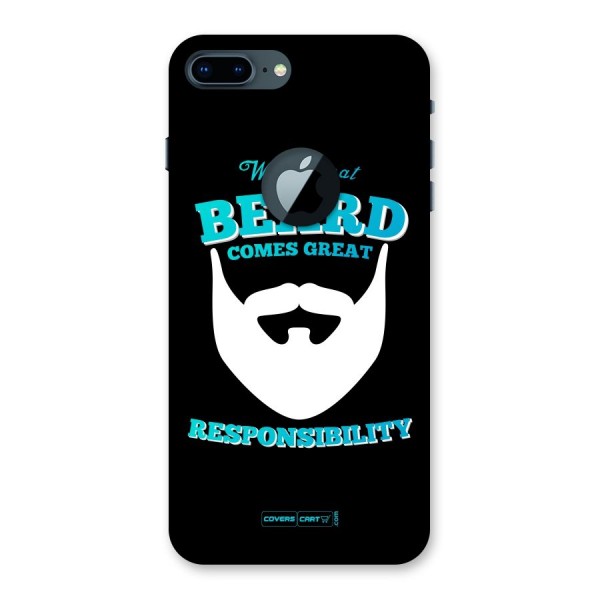 Great Beard Back Case for iPhone 7 Plus Logo Cut