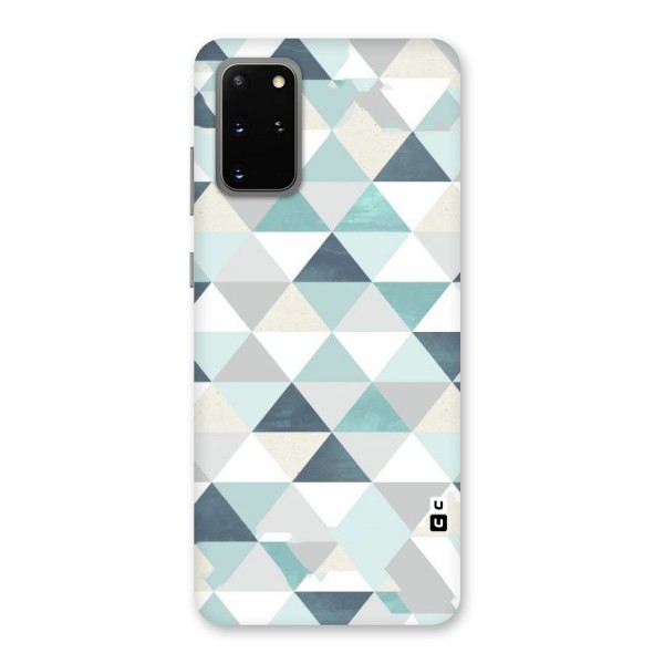 Green And Grey Pattern Back Case for Galaxy S20 Plus