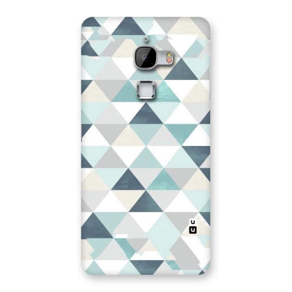 Green And Grey Pattern Back Case for LeTv Le Max