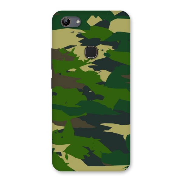 Green Camouflage Army Back Case for Vivo Y81