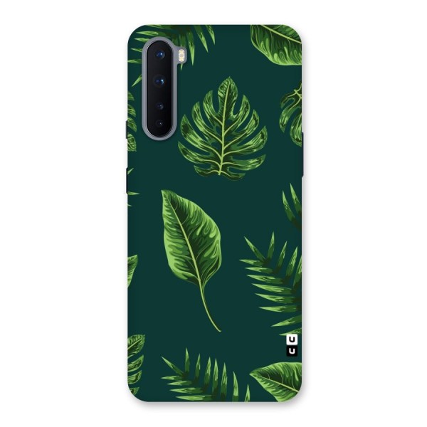 Green Leafs Back Case for OnePlus Nord