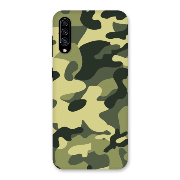 Green Military Pattern Back Case for Galaxy A30s