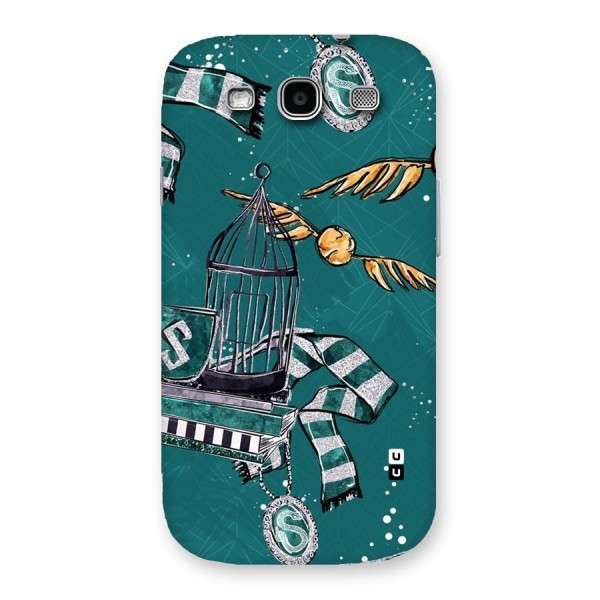 Green Scarf Back Case for Galaxy S3 Neo