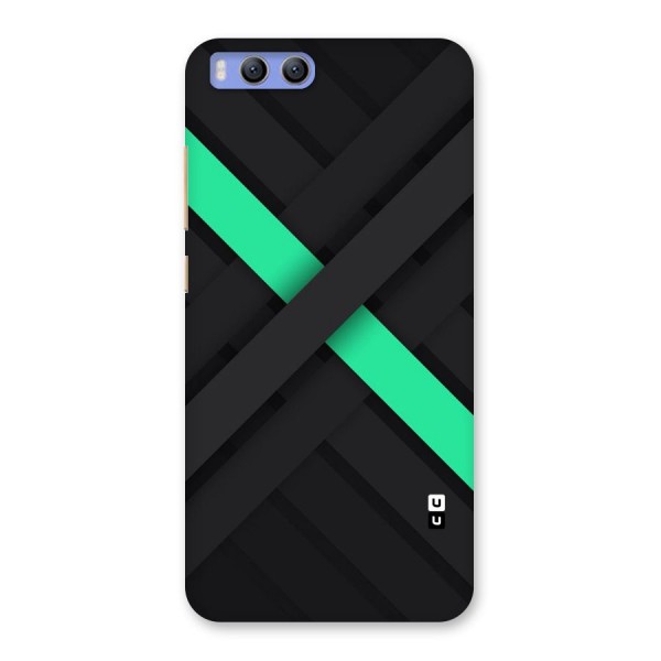 Green Stripe Diagonal Back Case for Xiaomi Mi 6