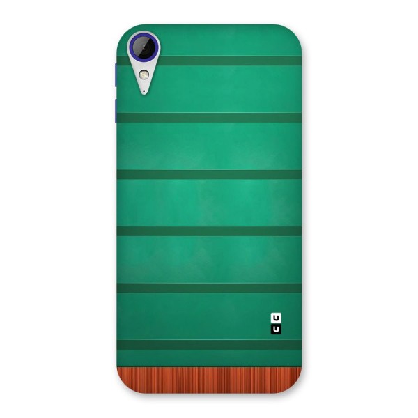 Green Wood Stripes Back Case for Desire 830