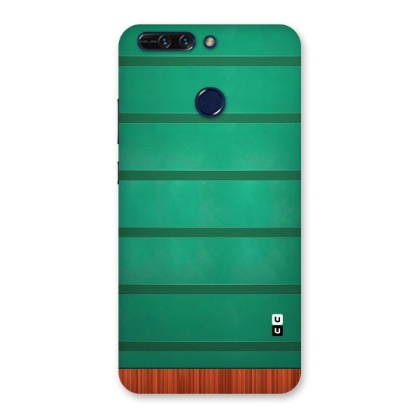 Green Wood Stripes Back Case for Honor 8 Pro