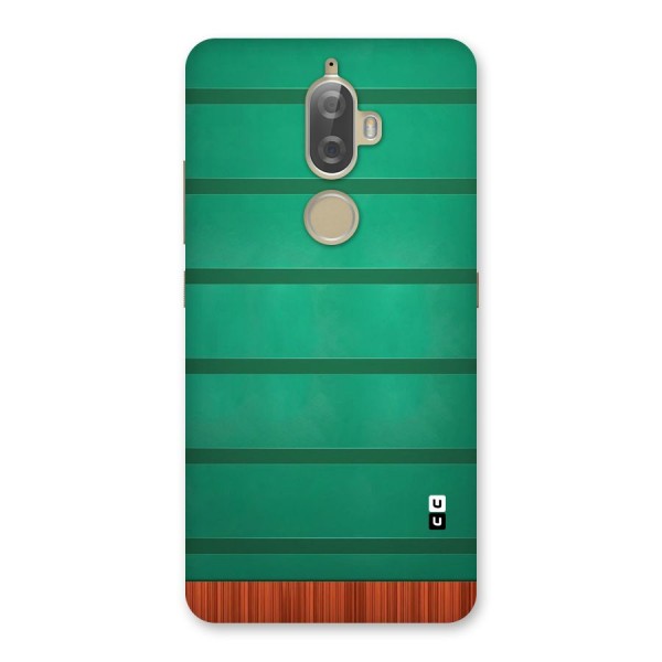 Green Wood Stripes Back Case for Lenovo K8 Plus